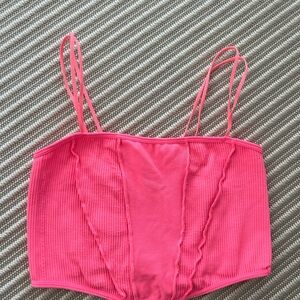 Neon Pink Urban Outfitters Tank